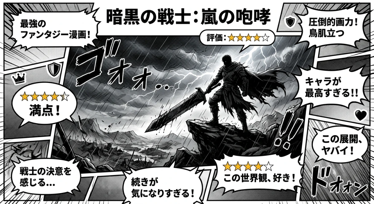 漫画ベルセルクの評判・口コミ