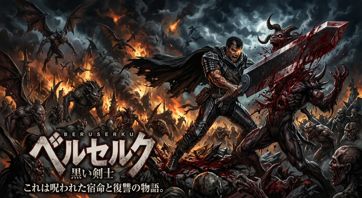 漫画ベルセルクの主人公ガッツ